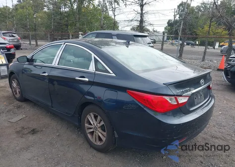 2013 Hyundai Sonata Gls z USA, uszkodzony, nr VIN 5NPEB4AC7DH505879